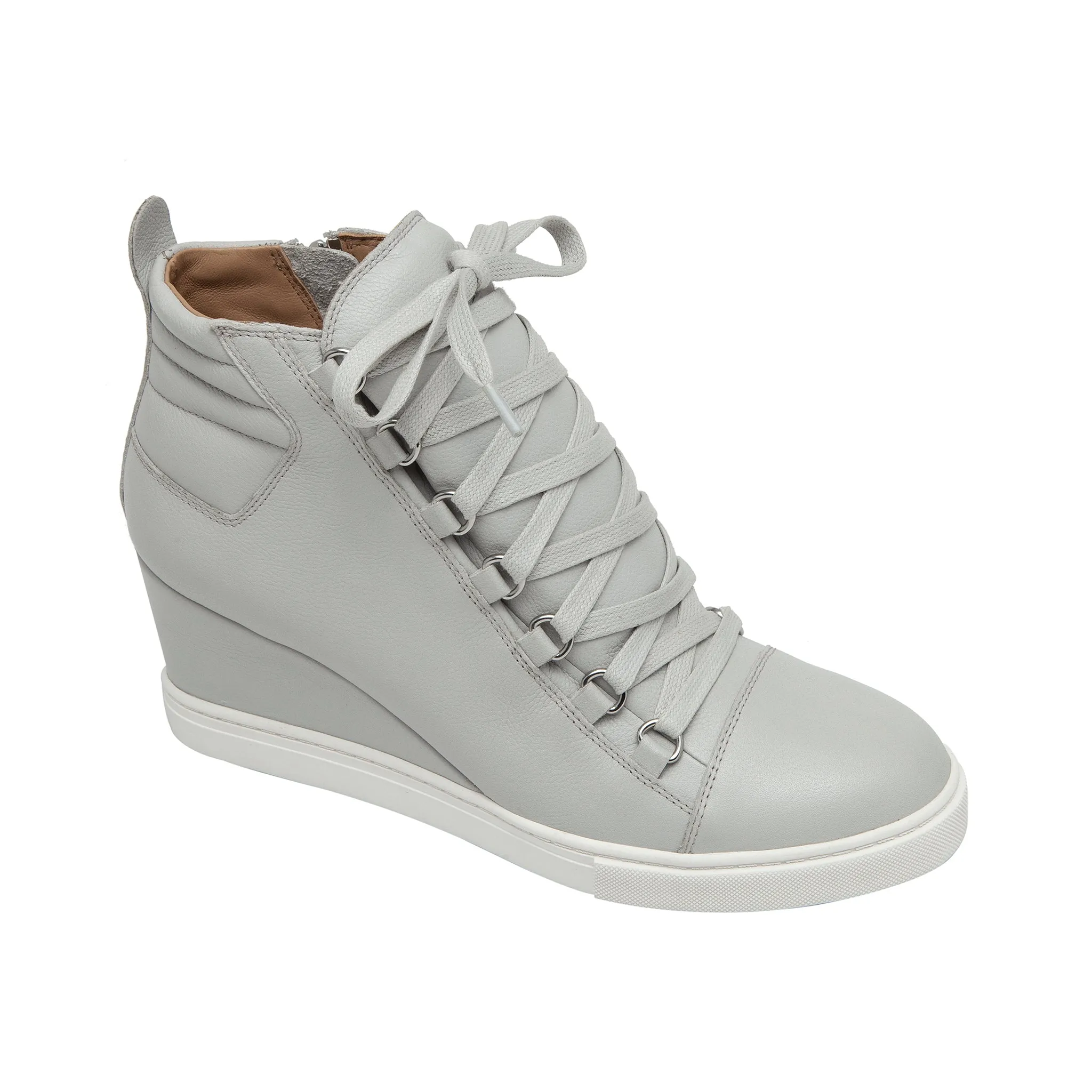 FENTON | Lace-Up Wedge Sneakers