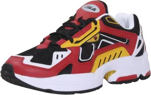 Fila Mens Archive Rjv Sneaker, Adult, Black/Red/White, 11 M US