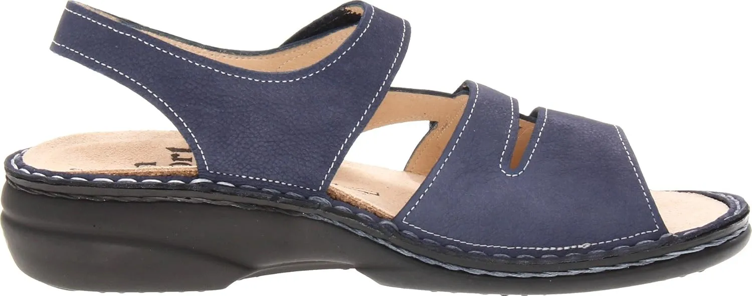 Finn Comfort Women's Gomera Ankle Strap, 34 EU X-Weit