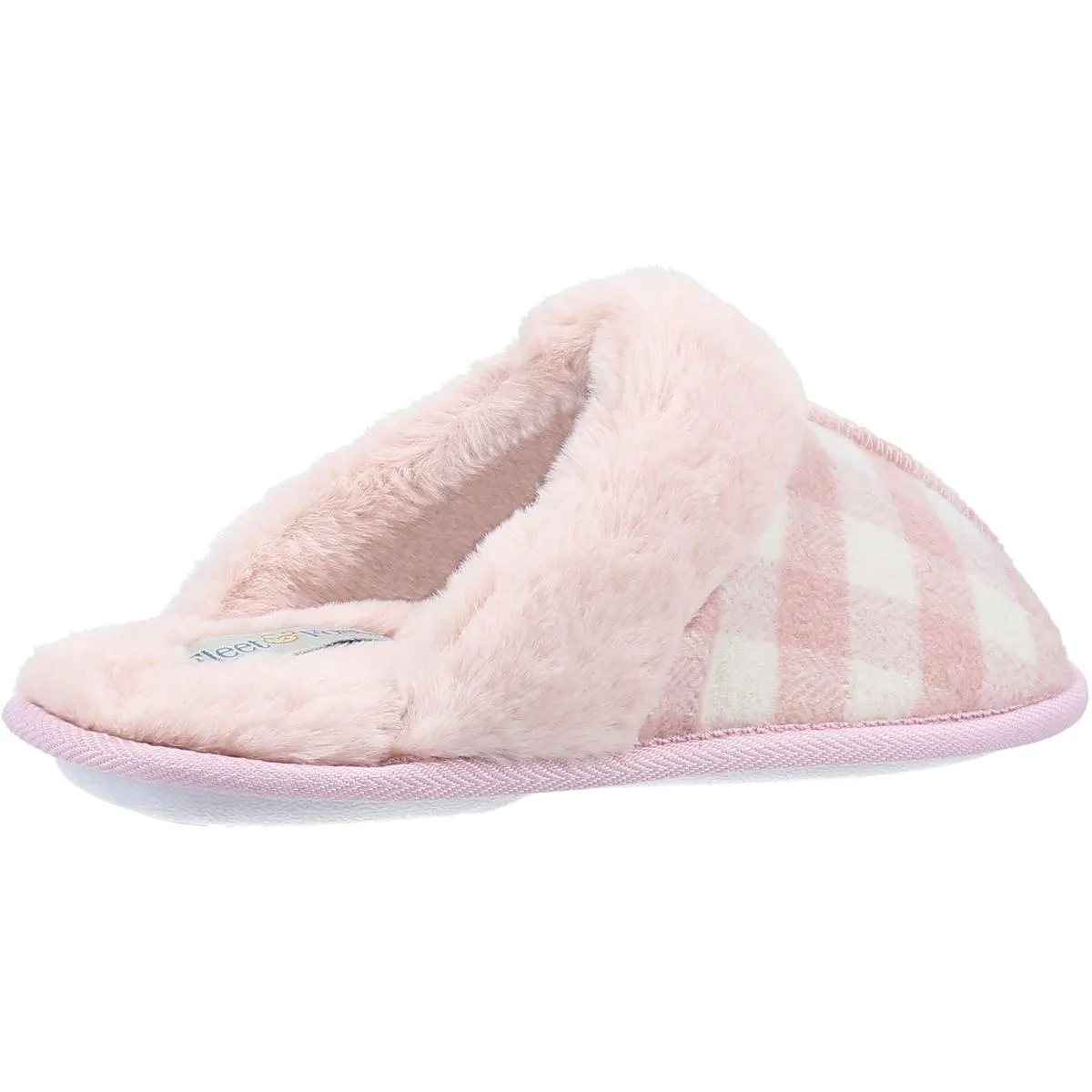 Fleet & Foster Neath Mule Slipper Pink