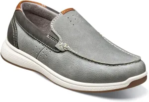 Florsheim Boy's Crossover Moc Toe Slip-on Jr. (Toddler/Little Big Kid) Loafer