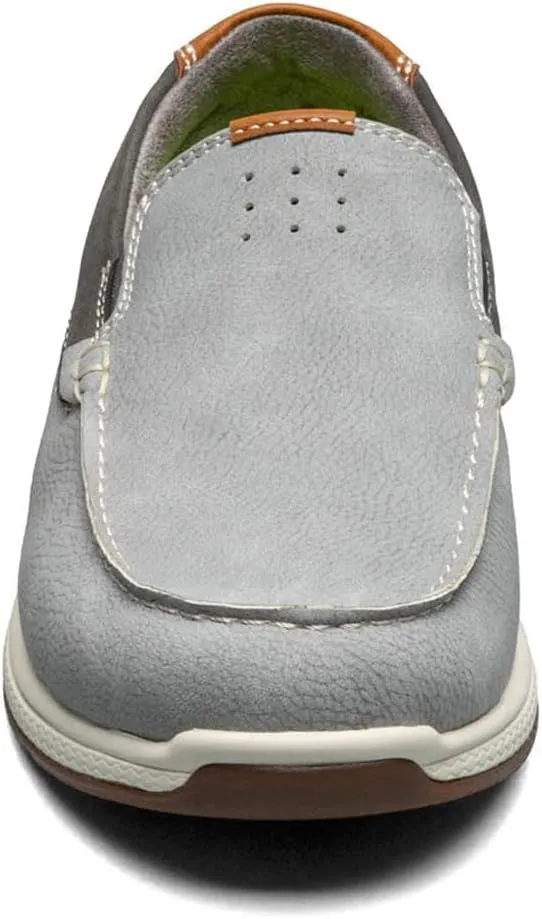 Florsheim Boy's Crossover Moc Toe Slip-on Jr. (Toddler/Little Big Kid) Loafer
