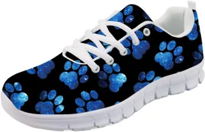 Forchrinse Shining Scales Print Women's Running Shoes Lightweight Comfortable Athletic Tennis Walking Sneaker
