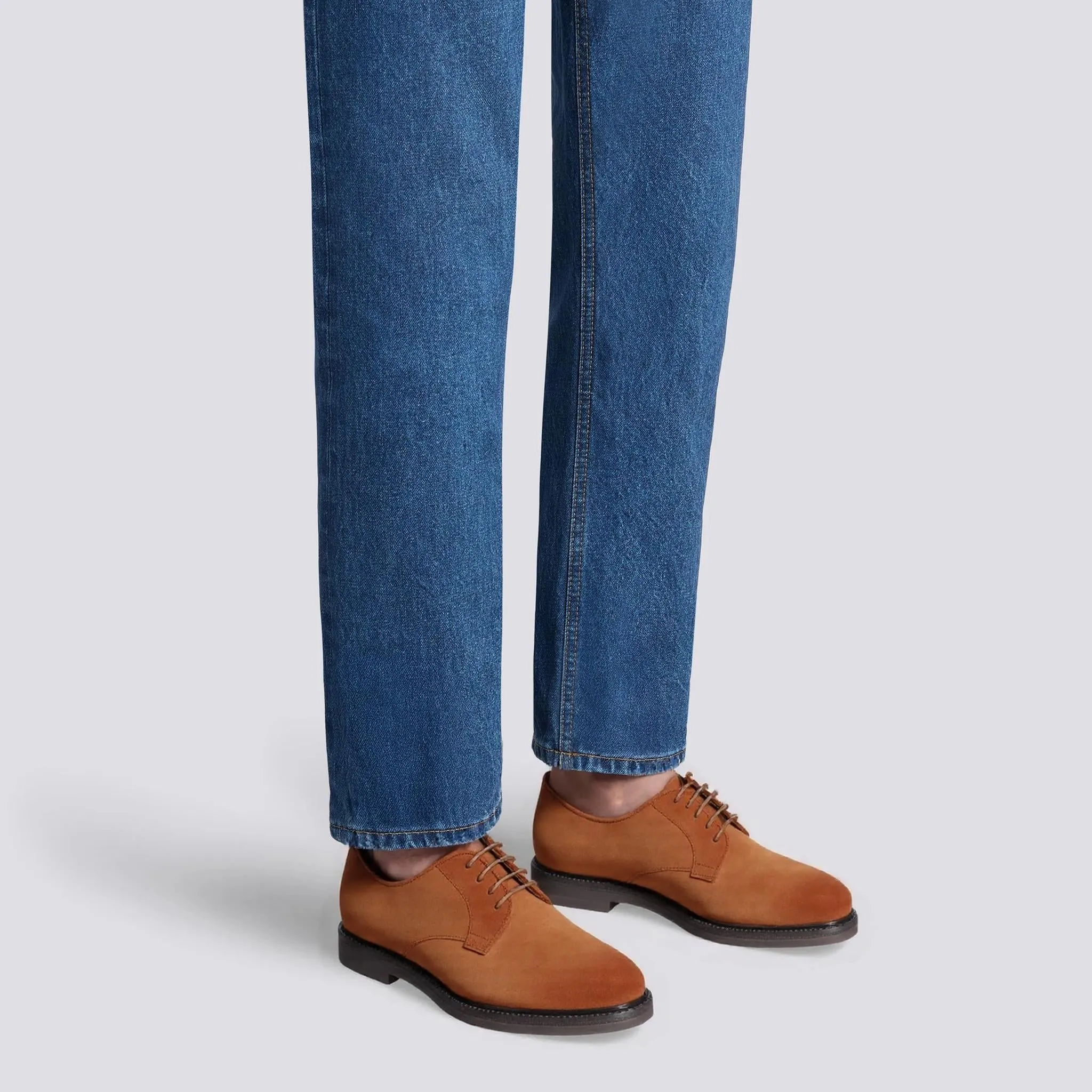 Franceschetti Ryan Men's Luxury Italian Shoes Suede Leather Derby (FCCT1099)