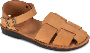Gemma - Leather Adjustable Strap Sandal - Womens Sandals