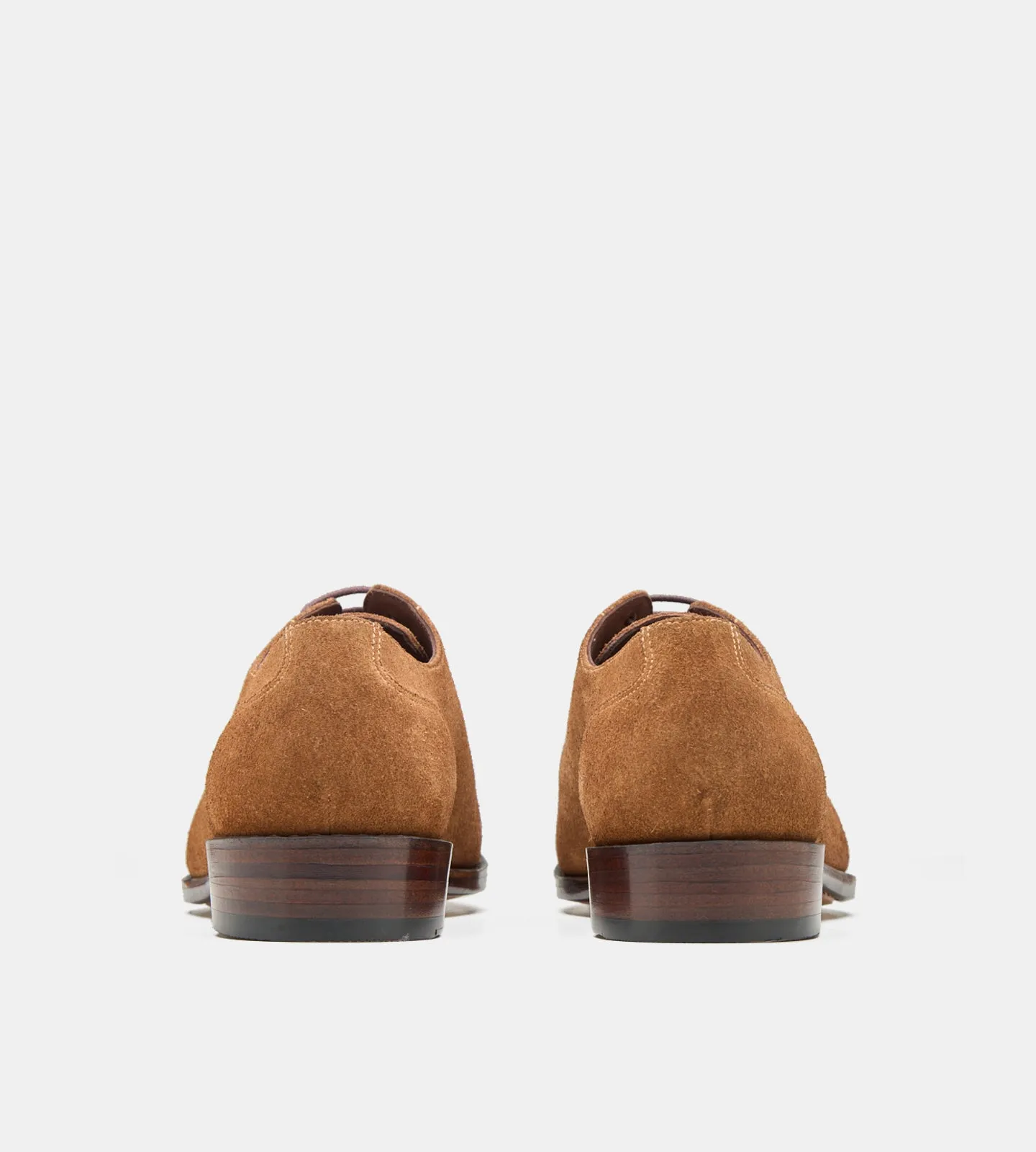 Goodyear Welted Tan Suede Split Toe Derby