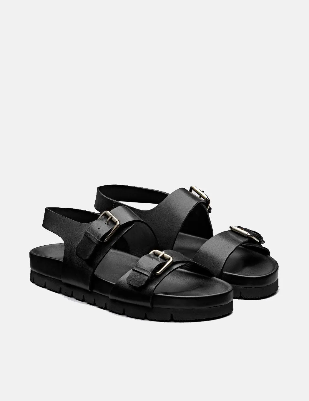 Grenson Sandal (Leather) - Black Value for money Lennox Fast international delivery