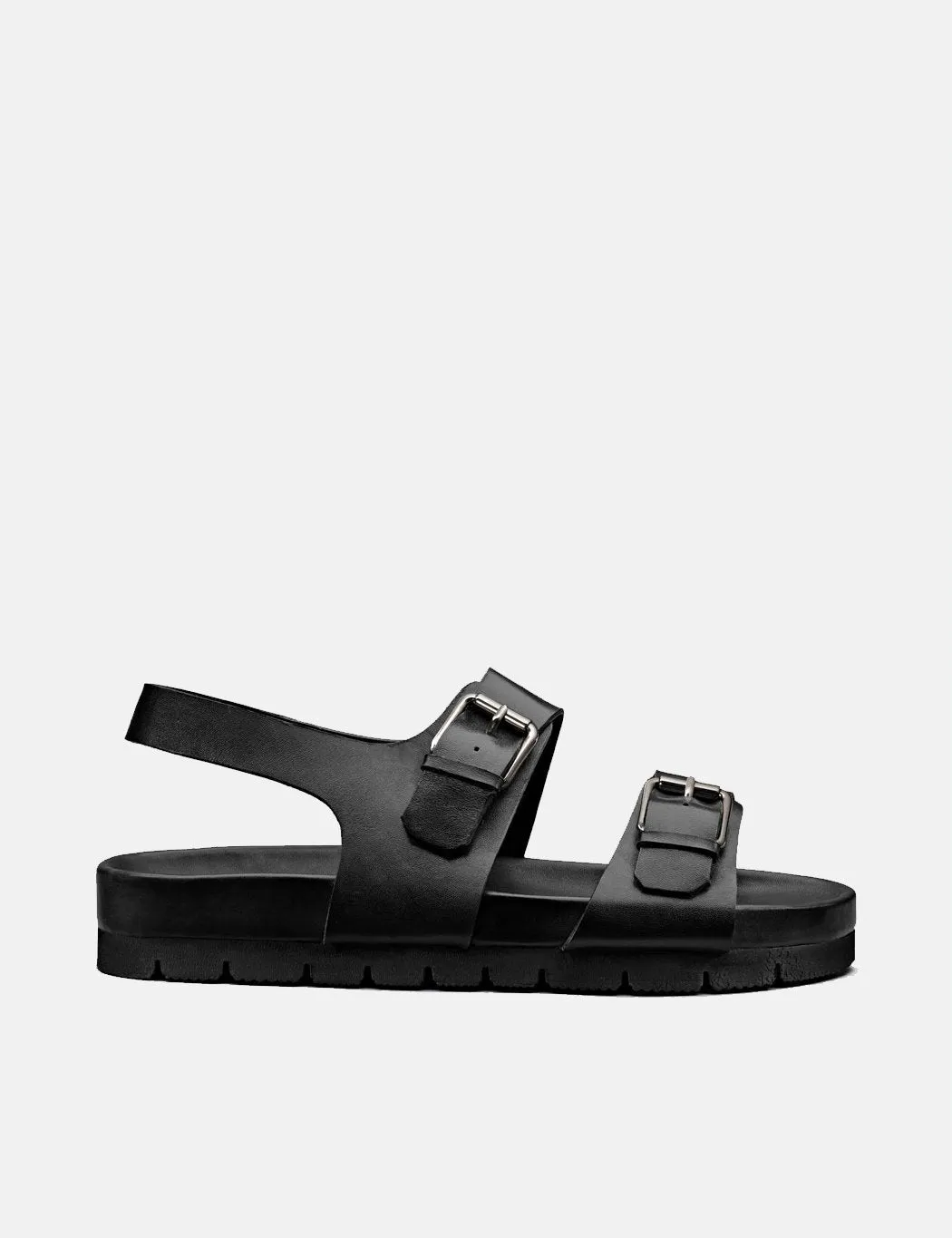 Grenson Sandal (Leather) - Black Value for money Lennox Fast international delivery