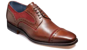 Haig - Walnut Calf / Burgundy Suede