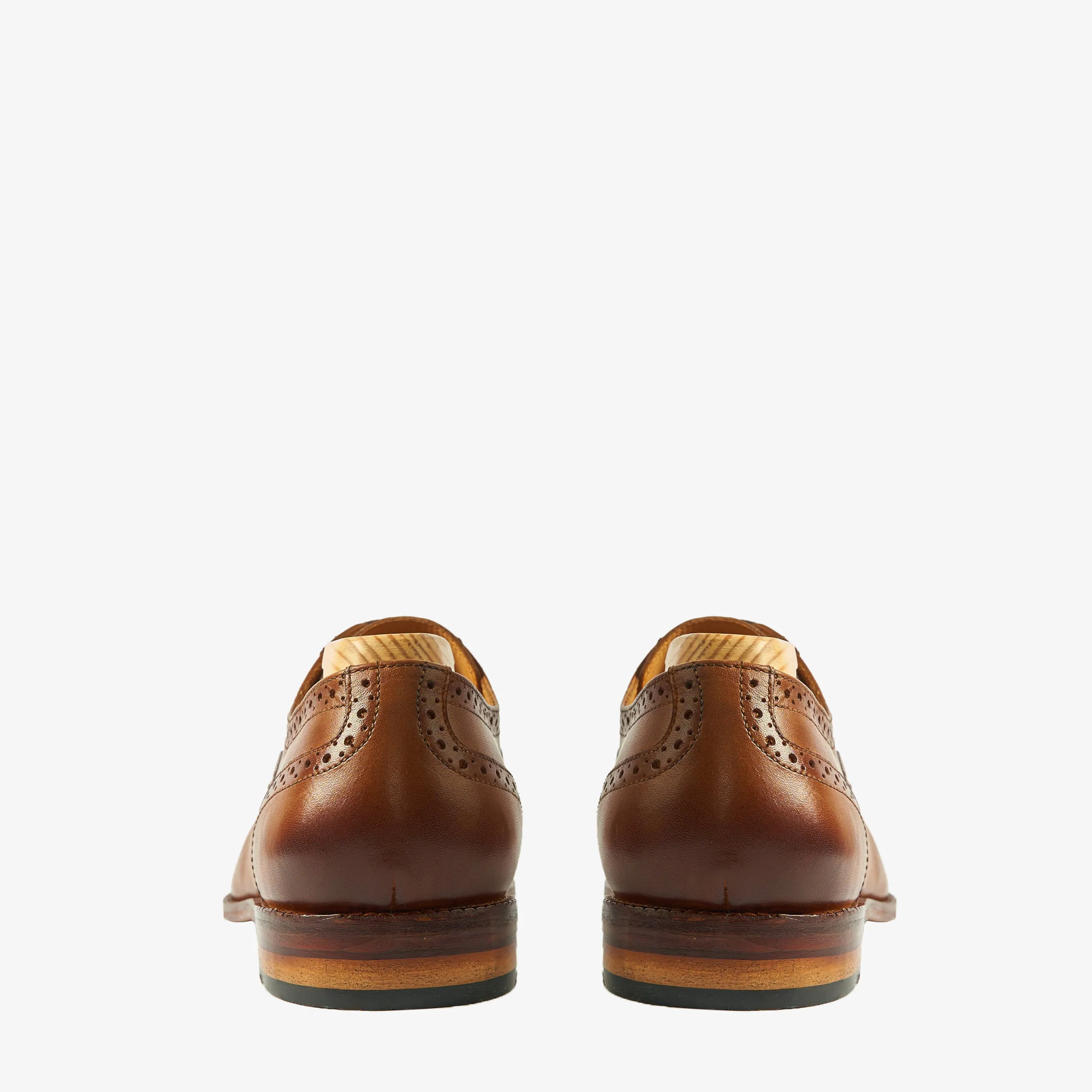Harvey Brown Derby Shoes