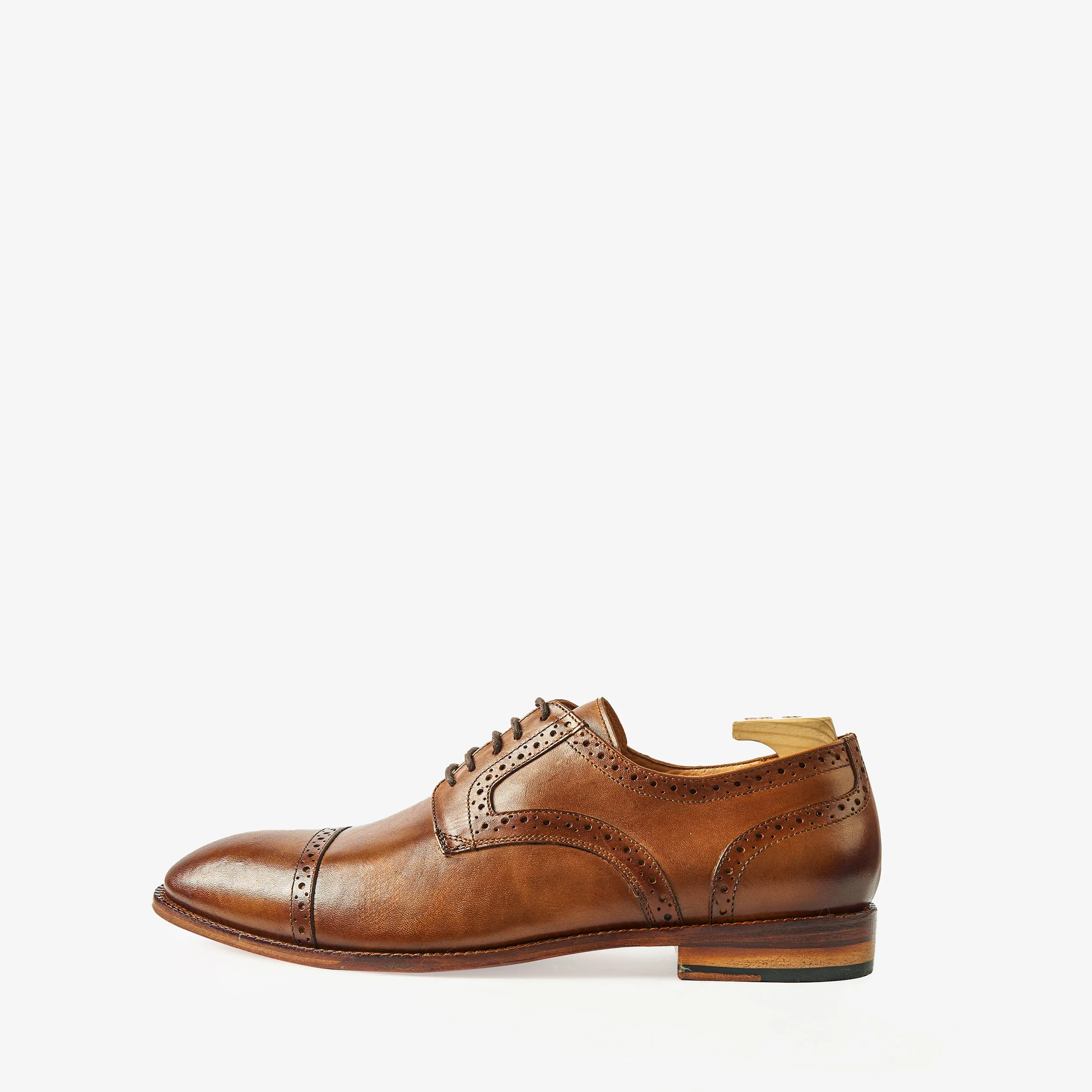 Harvey Brown Derby Shoes