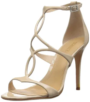 Heel Silngle Sole Tanino Cutting-edge software Pumps Nude Free shipping Leather Rania Patent SCHUTZ T-strap High