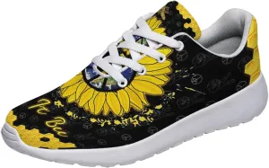 Hippie Sneakers Mens Womens Running Shoes Mesh Breathable Lightweight Tennis Walking Gym Shoes