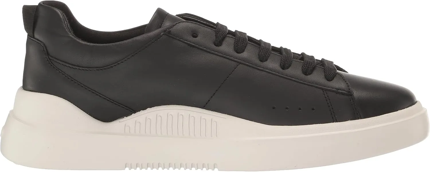 HUGO Men's Cupsole Leather Lace Up Sneaker