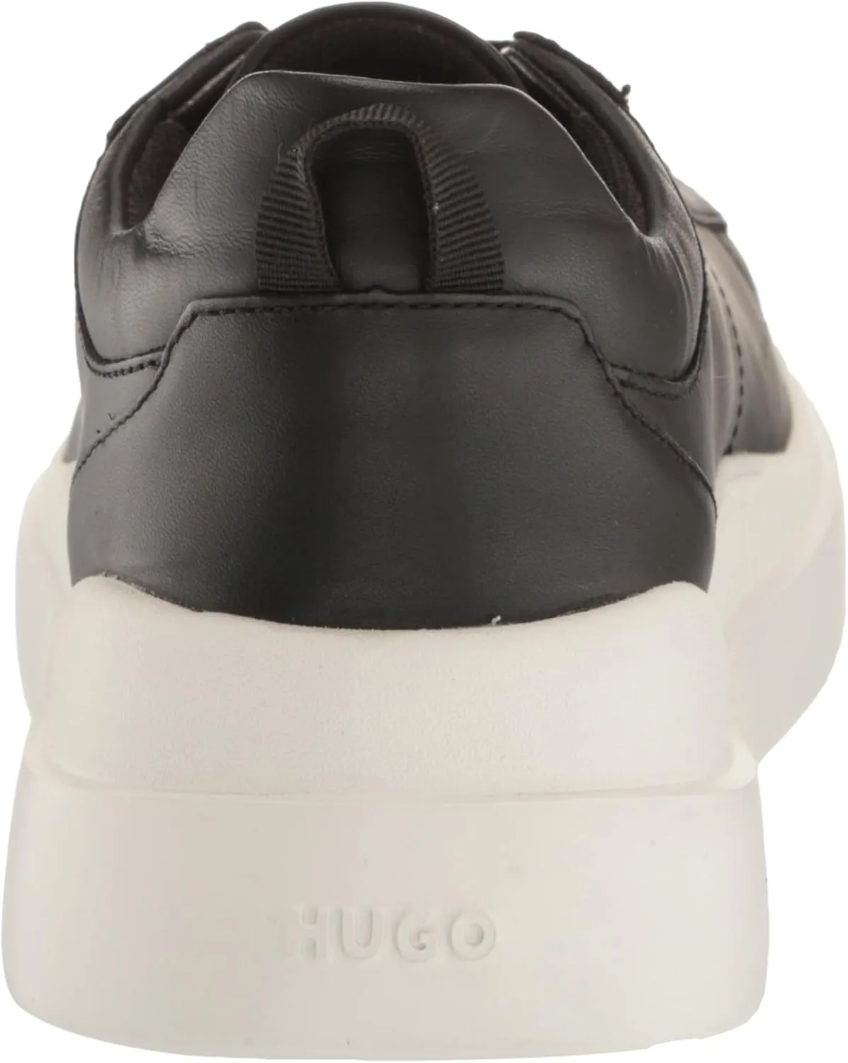 HUGO Men's Cupsole Leather Lace Up Sneaker