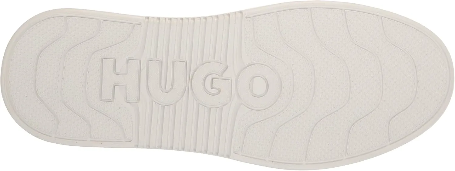 HUGO Men's Cupsole Leather Lace Up Sneaker