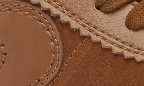 JEFFREY CAMPBELL ALETA TAN SUEDE COMBO SNEAKER