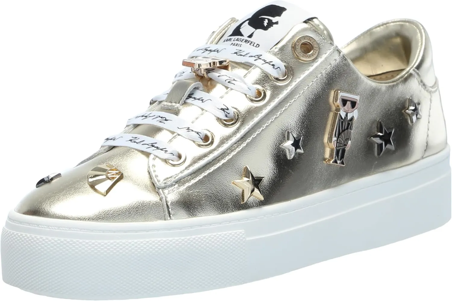 Karl Lagerfeld Paris Women's Cate Pins Sneaker