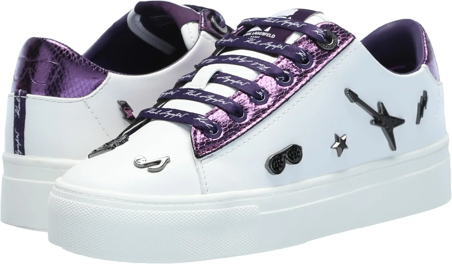 Karl Lagerfeld Paris Women's Cate Shoes – Sneakers Iconic Klp Pins