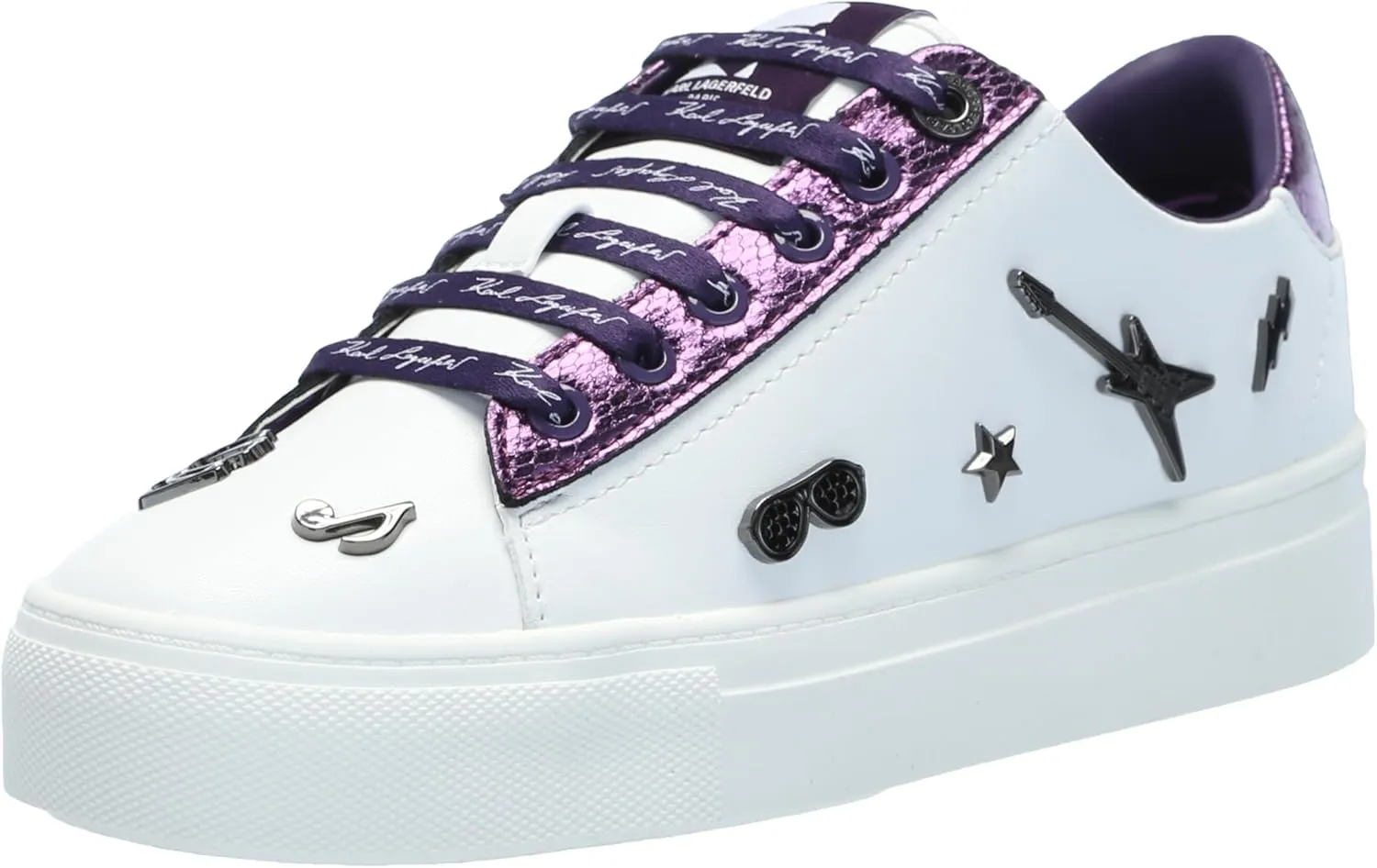 Karl Lagerfeld Paris Women's Cate Shoes – Sneakers Iconic Klp Pins