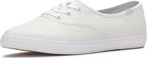 Keds Camuto Group Women's Champion Point Low Sneaker, White Leather, 5