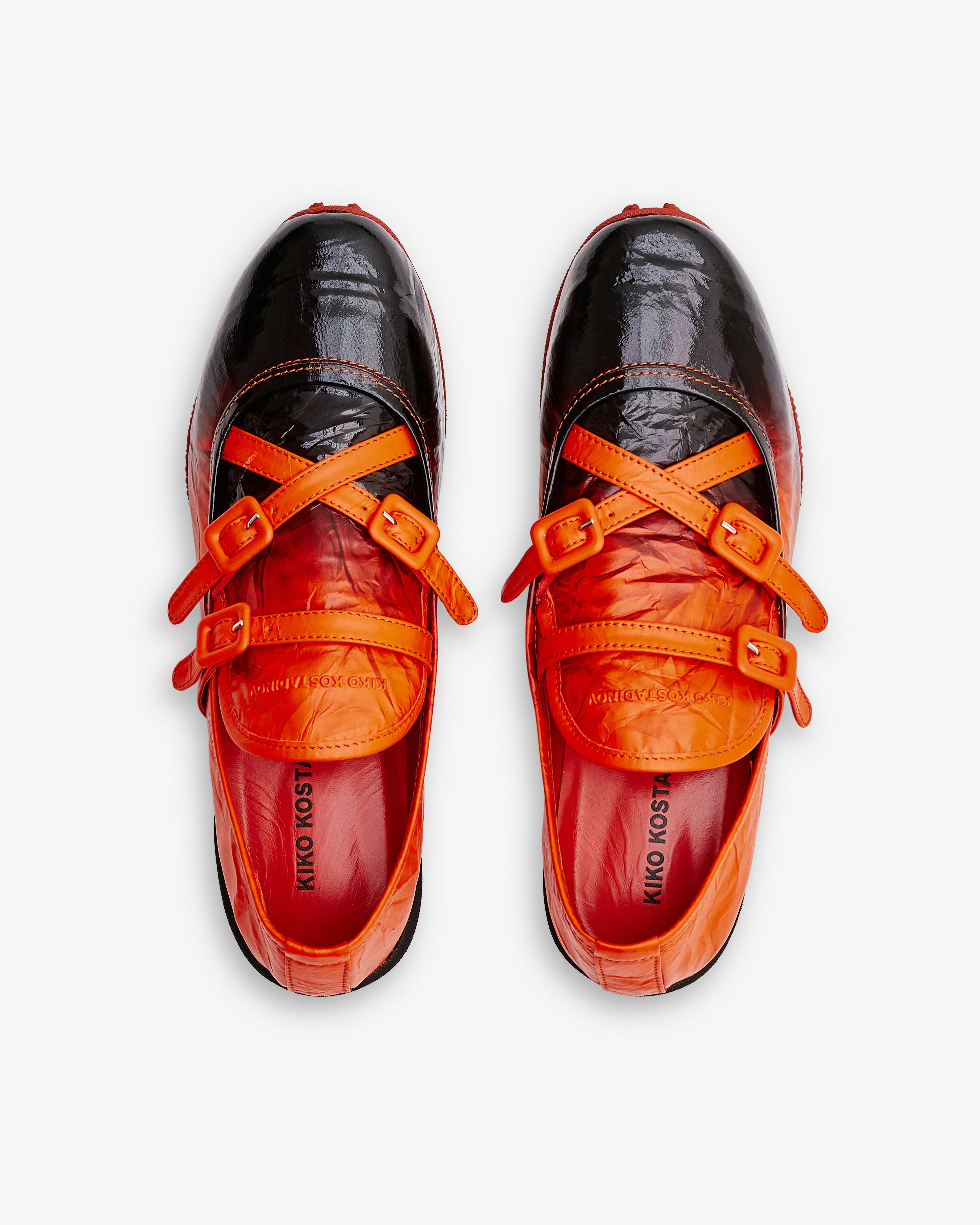 Kiko Kostadinov - Women's Sonia Buckled Loafer - (Tangerine)