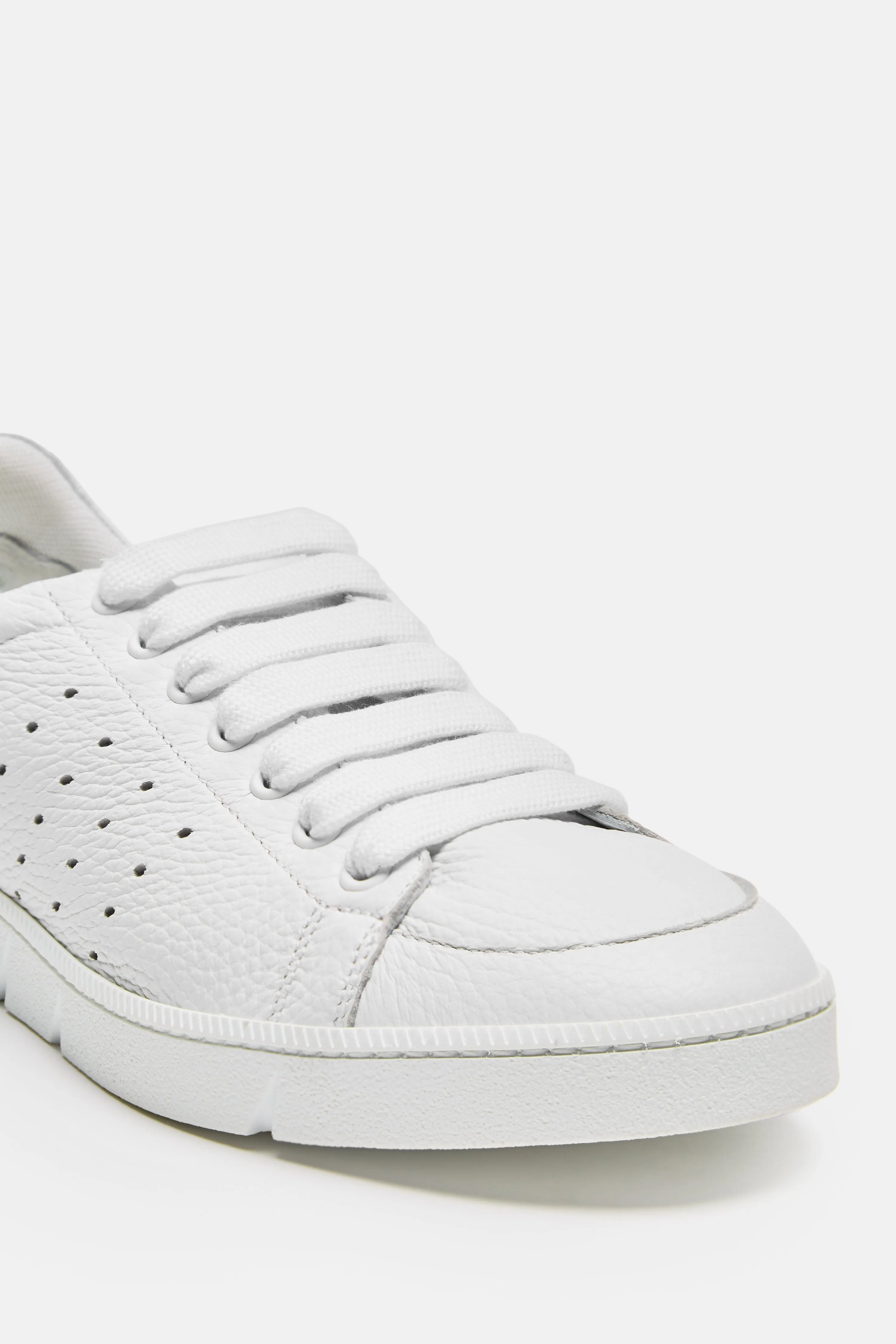Lace Up Sneaker - White