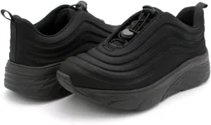 Laforst Womens Slip Resistant Running Shoes Water Resistant Upper Fashion Platform Sneaker