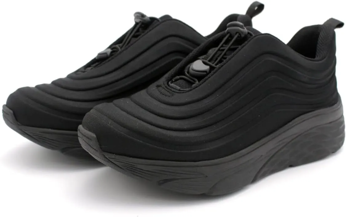 Laforst Womens Slip Resistant Running Shoes Water Resistant Upper Fashion Platform Sneaker