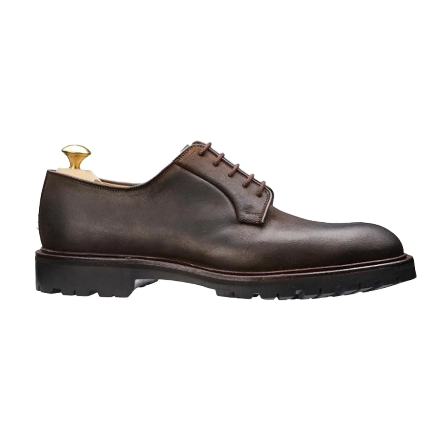 Lanark III Black Cavalry Calf 'Vibram' Crockett & Jones
