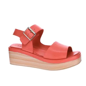 Le Sansa True Platform Sandal Orange