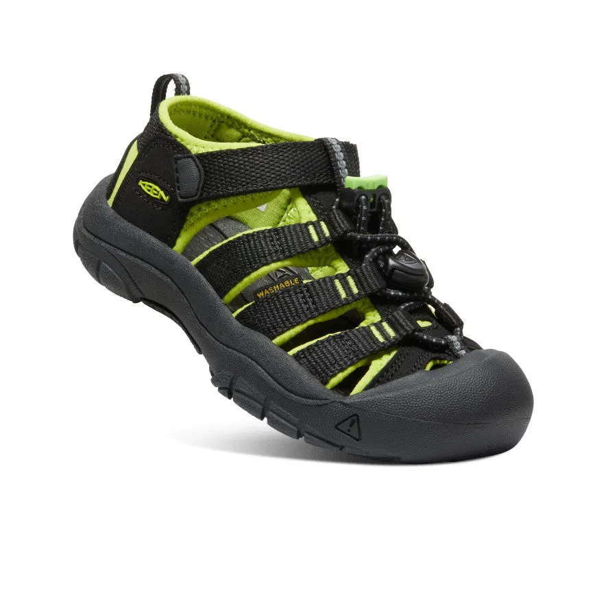 Little Kids' Newport H2 - Black/Lime Green