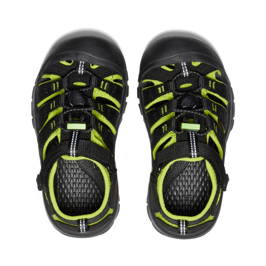 Little Kids' Newport H2 - Black/Lime Green