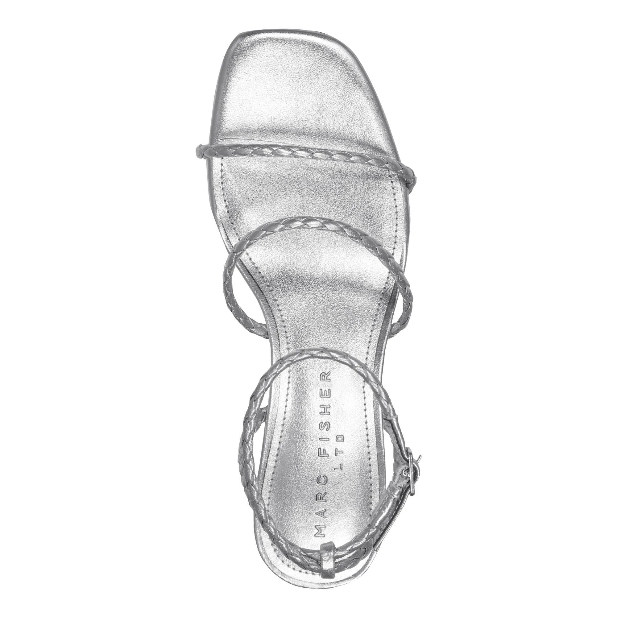 Marc Fisher Ltd Women's Beylee Silver/Mercury (Gr) M