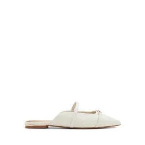 Marylune Women Mule Shoes - White