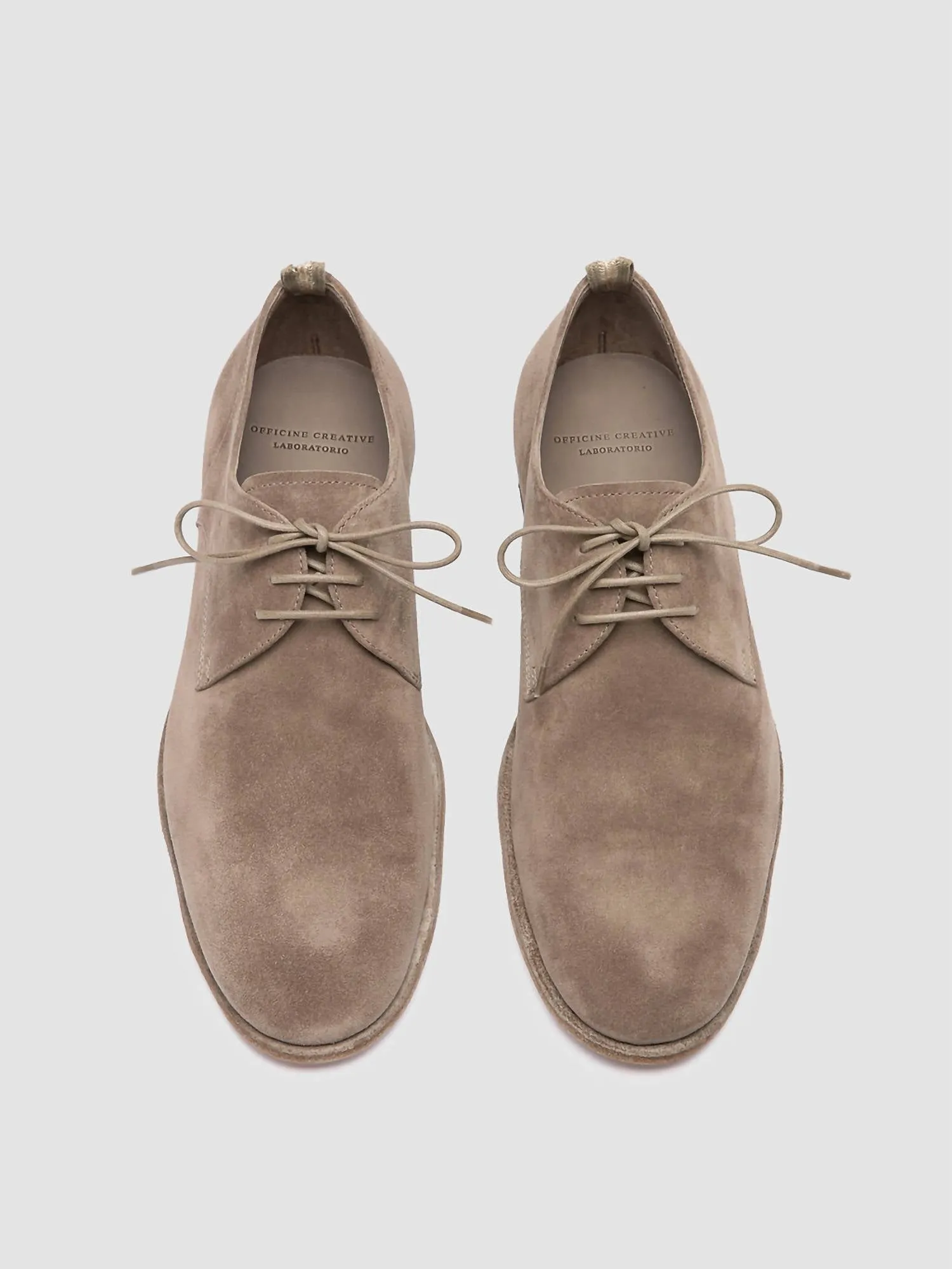 Men's Alice Suede Derby Shoe In Taupe