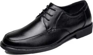 Men's Formal Shoes, Gentlemen's Dinner Derby Shoes, Men's Soft Soled Lace up Business Shoes, Classic Office Leather Shoes
