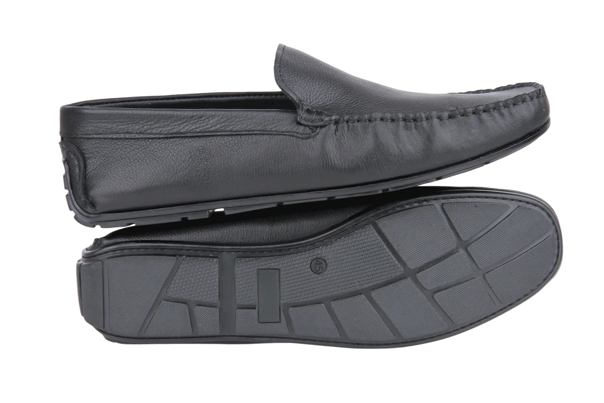 Mens leather loafer shoe 993514 (Special Size)