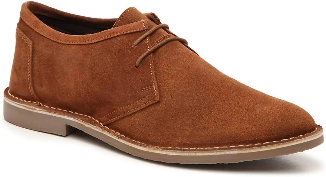 Men's Moon Day Genuine Suede Lace-Up Derby Oxford Dress Shoe