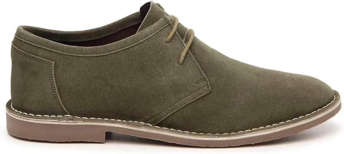 Men's Moon Day Genuine Suede Lace-Up Derby Oxford Dress Shoe