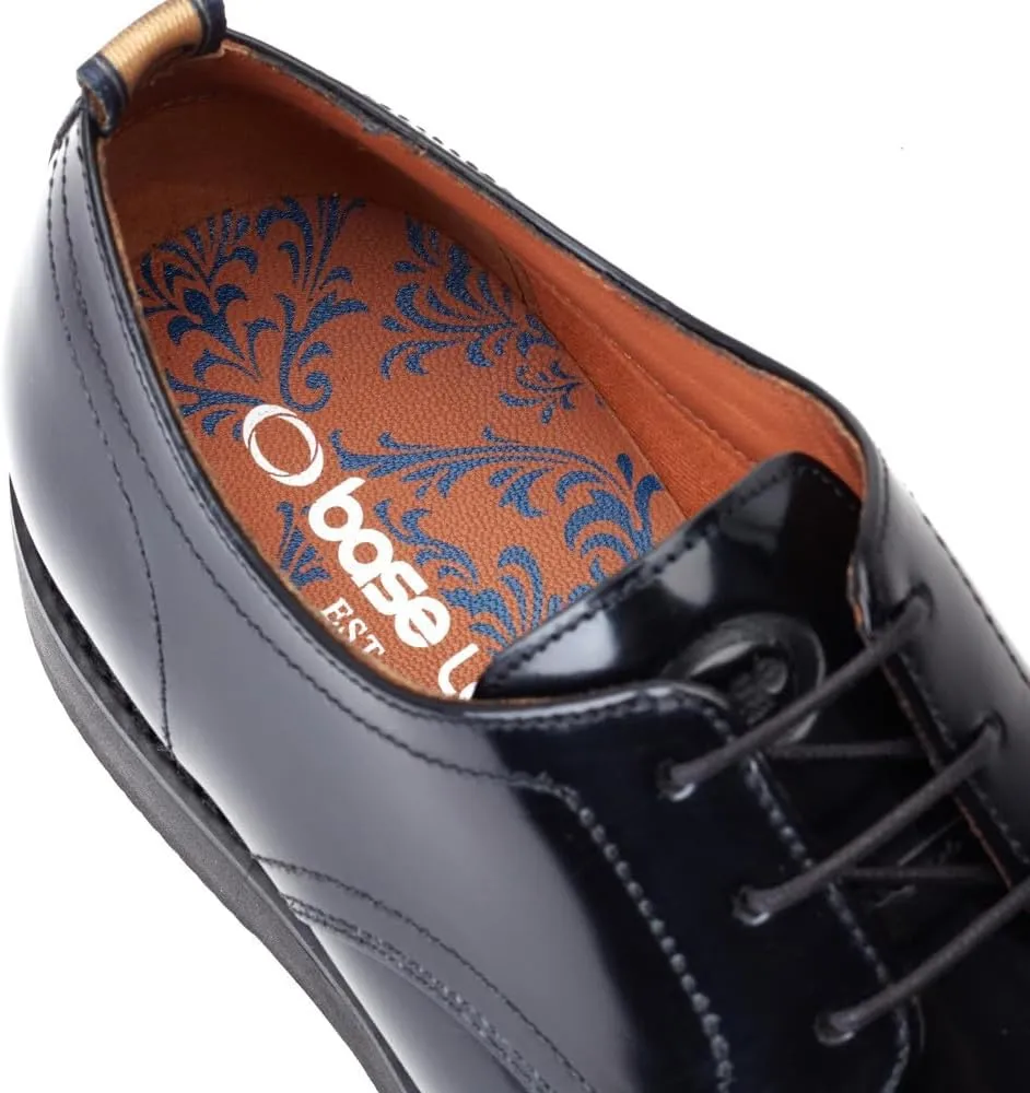 Mens Roly Plain Toe Leather Derby Shoes