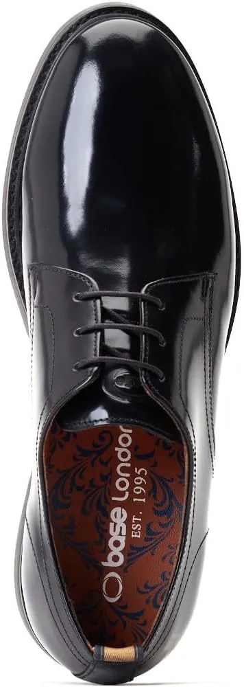 Mens Roly Plain Toe Leather Derby Shoes