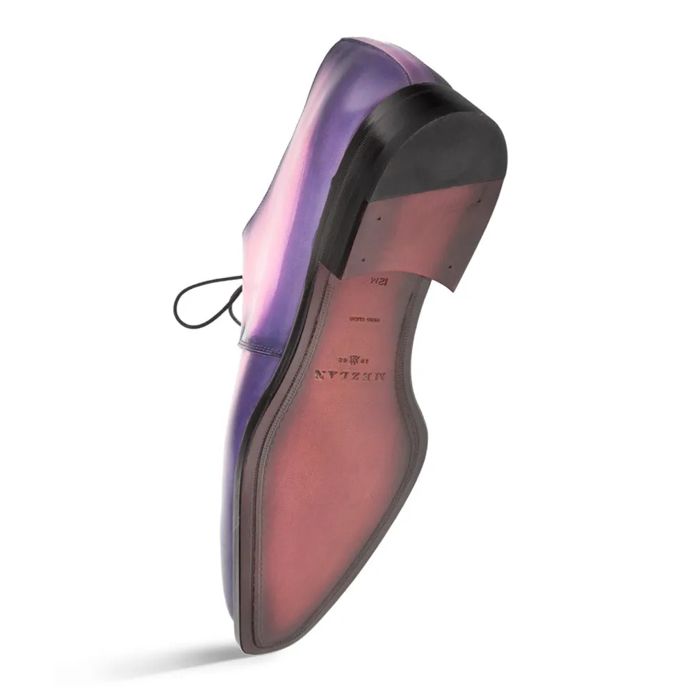 Mezlan Principe 20842 Men's Shoes Pink Patina Leather Derby (MZ3644)