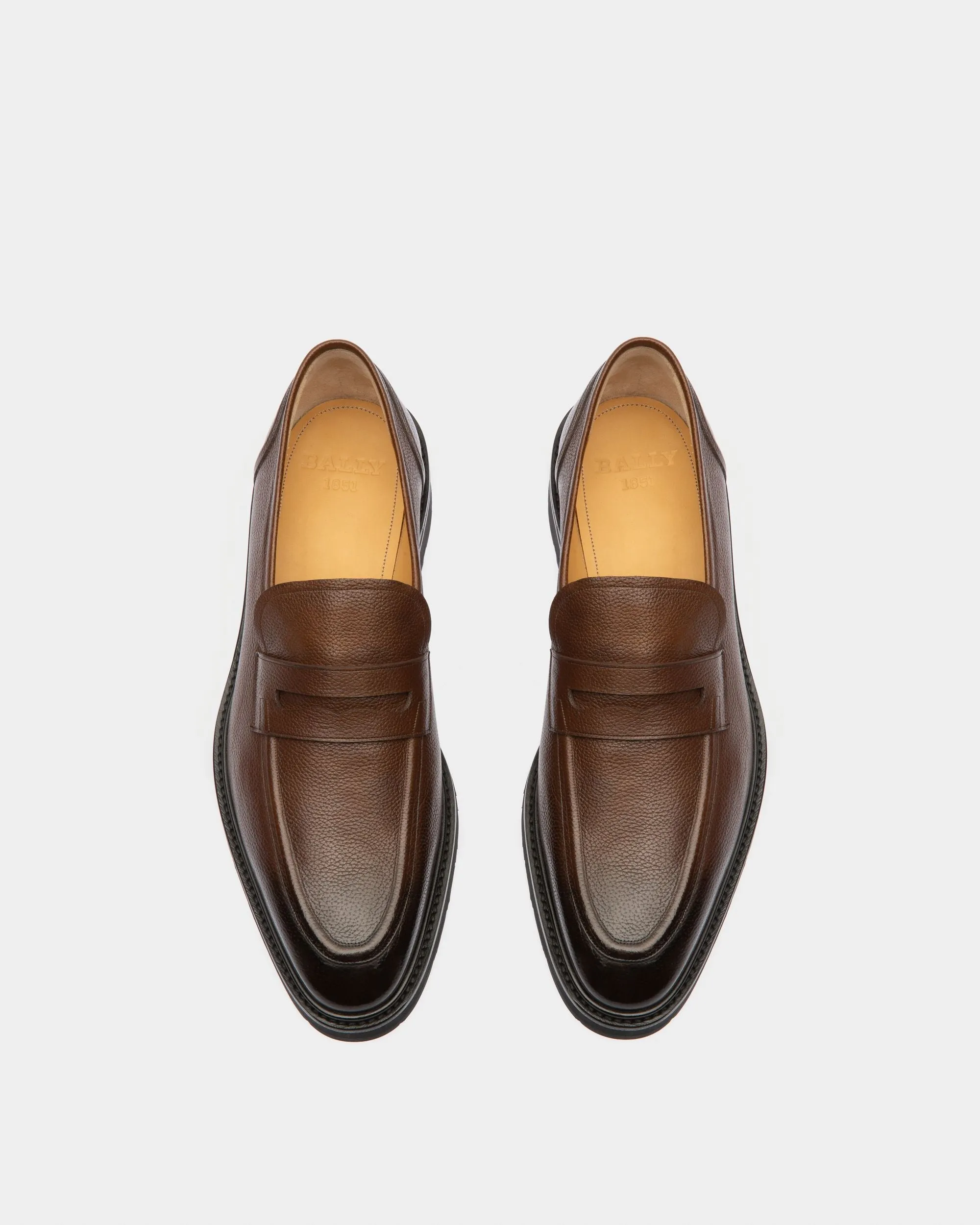Migaris Loafers In Brown Leather