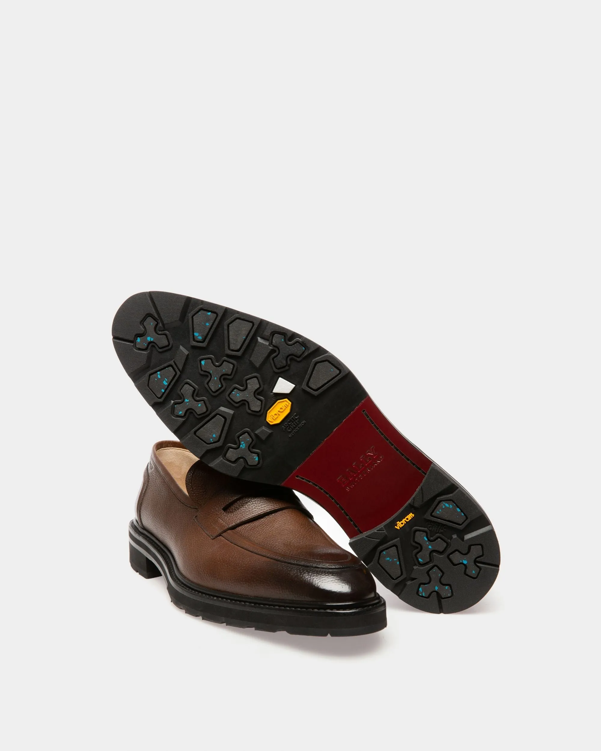 Migaris Loafers In Brown Leather