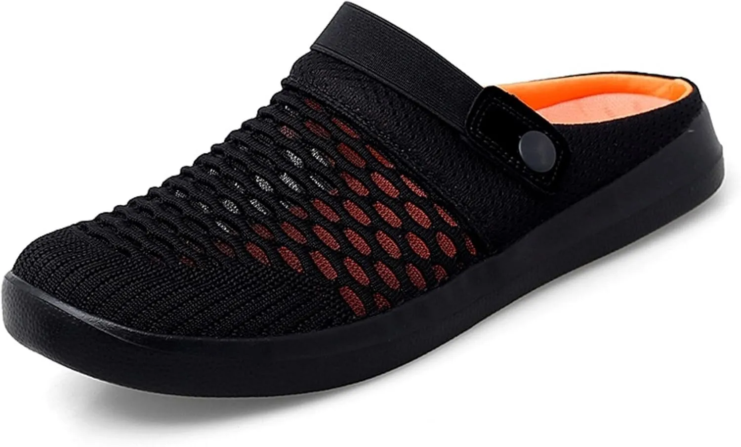 Mules Clogs for Women 2025 Air Cushion Platform Mesh Mules Sneaker Sandals for Women Orthopedic Arch Support Slippers Men Wide Width Slip On Walking Shoes
