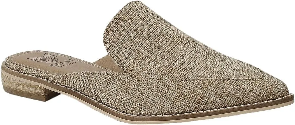 Mules for Women Casual Fashion Mules Comfortable Pointed Toe Mules Closed Toe Mules Backless Slippers Slip On Slides Sandals