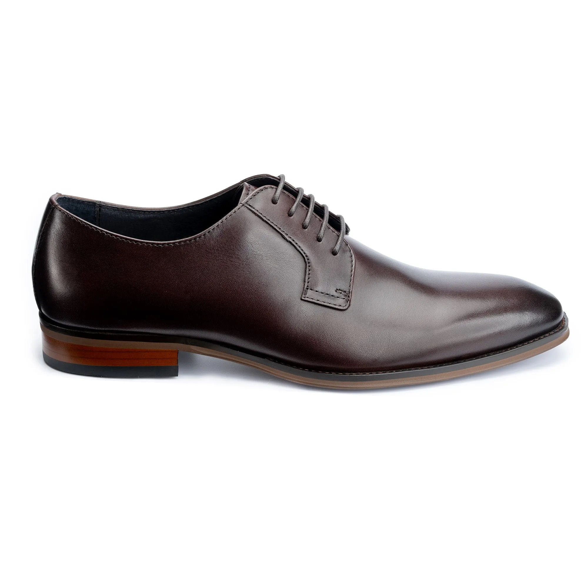Mumford Brown Derby Shoes