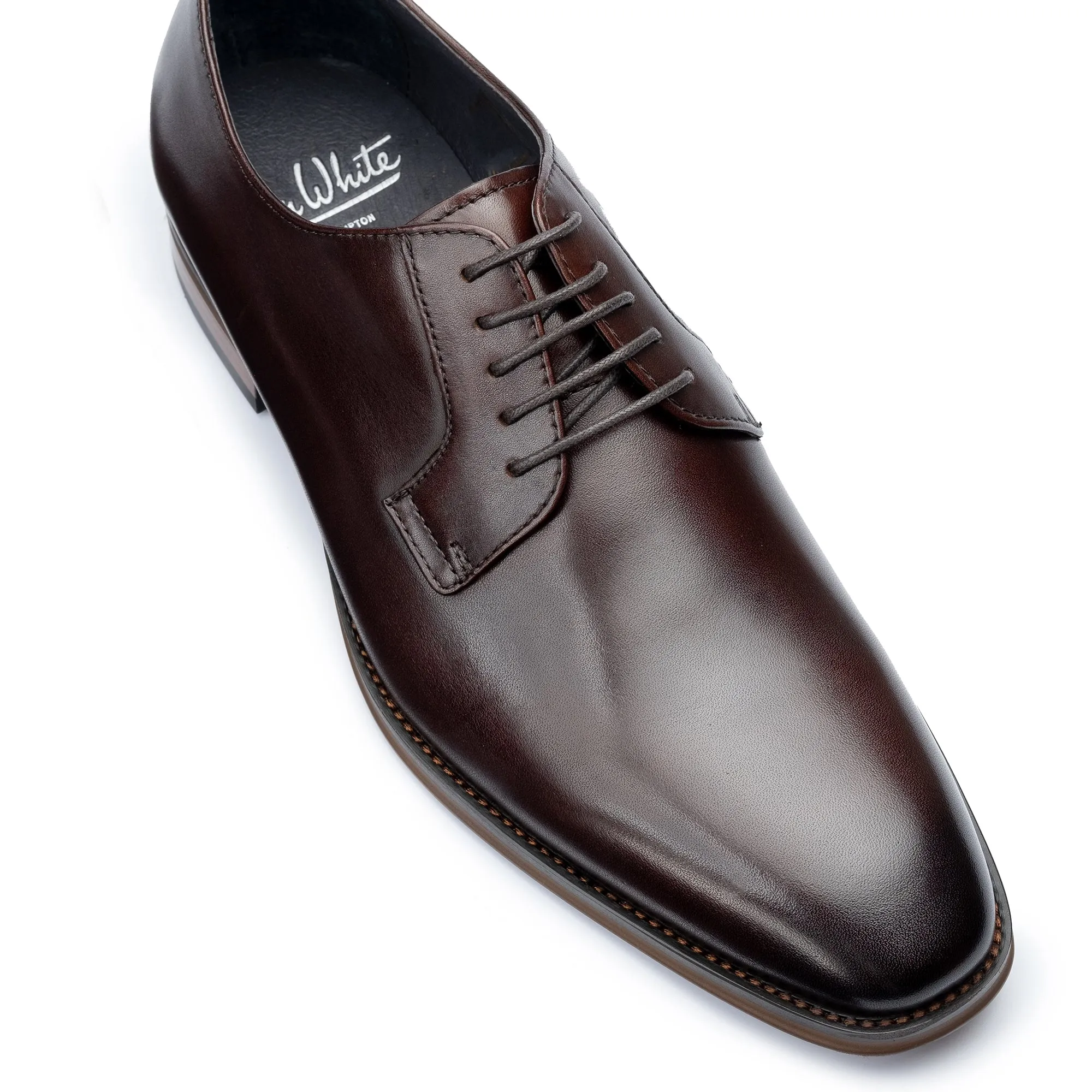 Mumford Brown Derby Shoes