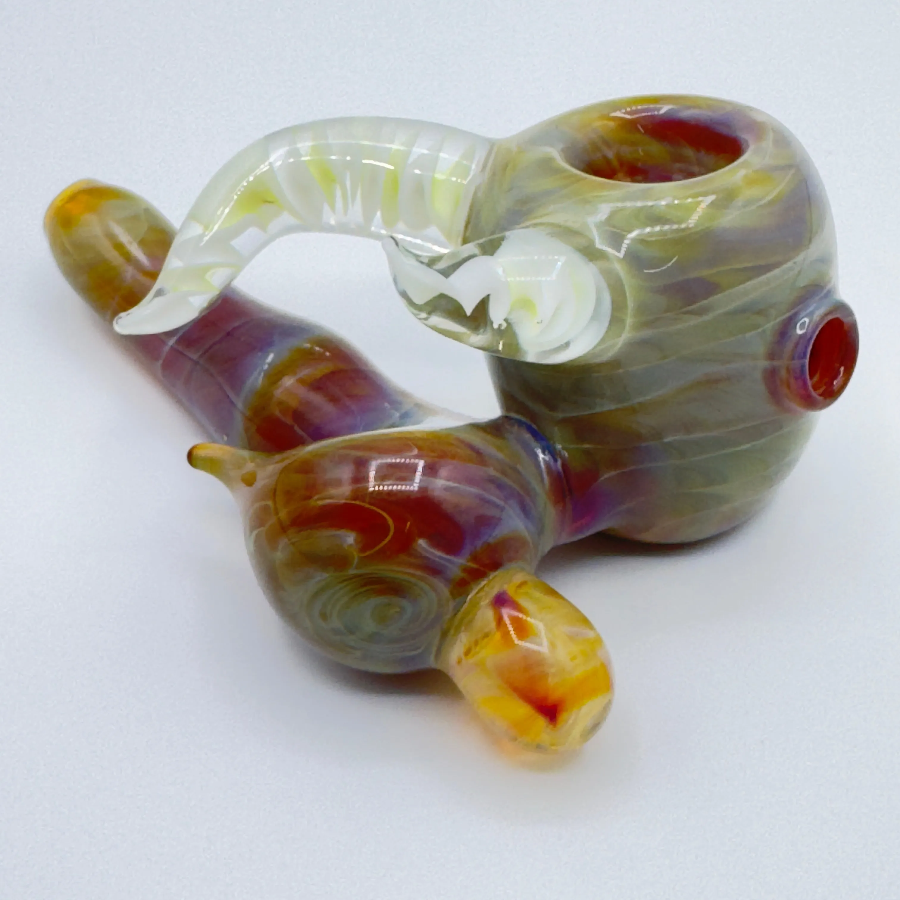 Mystery Forge x Actionglassson - Sidecar w/ UV Spiral Horns